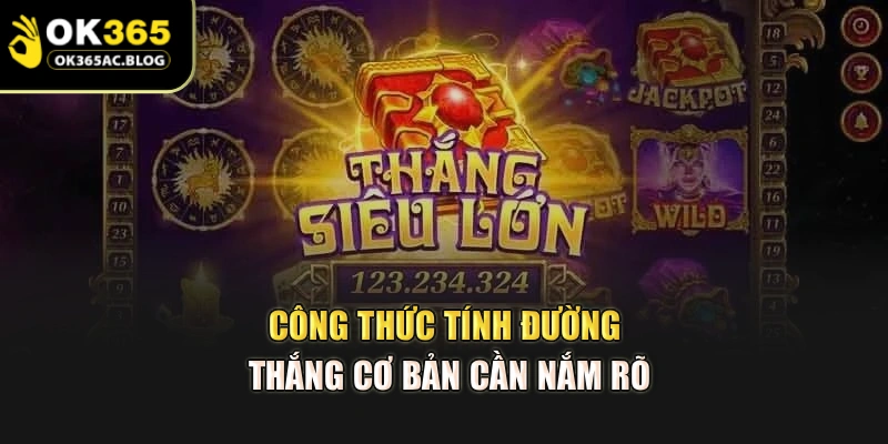 Công thức tính đường thắng cơ bản cần nắm rõ