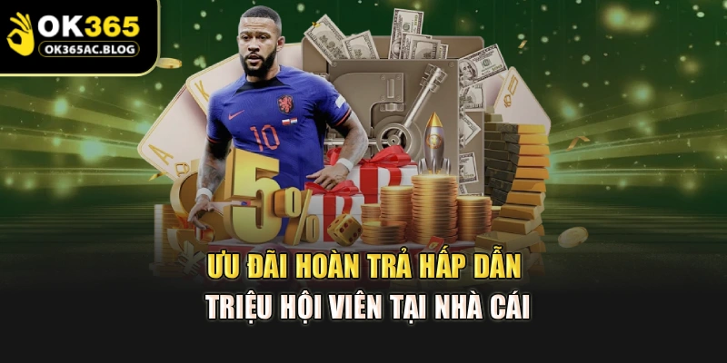 Ưu đãi hoàn trả hấp dẫn triệu hội viên tại nhà cái